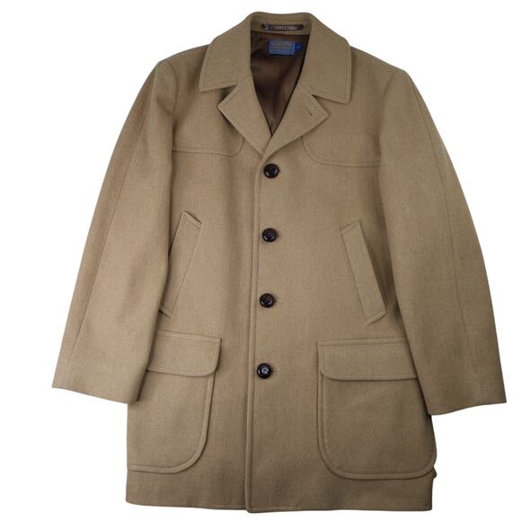 Vintage Pendleton Heavy Long Wool Coat